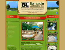 Tablet Screenshot of bernardinslandscape.com
